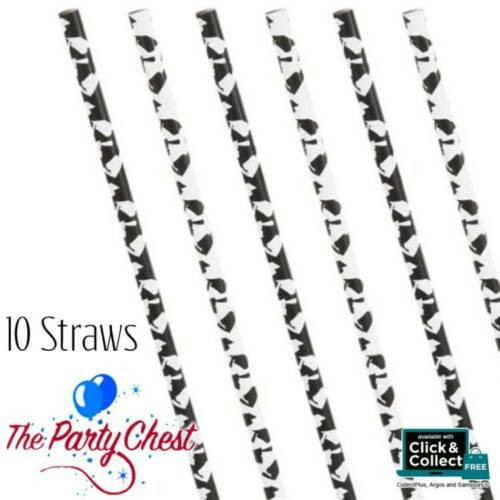Graduation Paper Straws Pk10