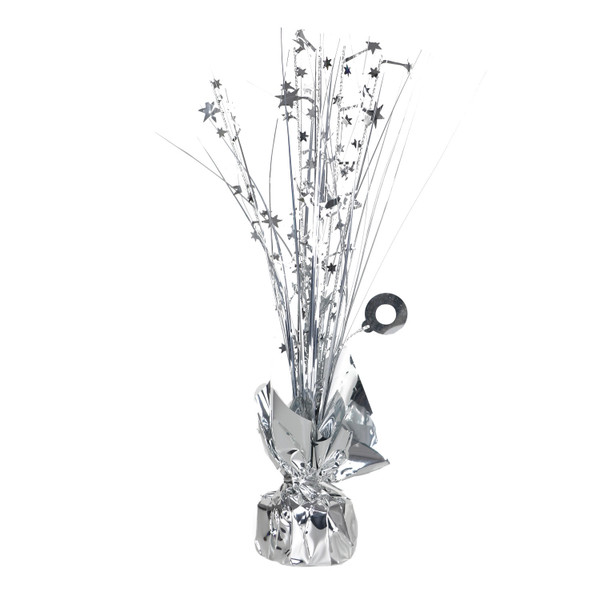 Spray Centrepiece Weight Silver 30cm