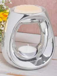 Desire Aroma Sale Oval Wax Melt and Oil Burner Chrome