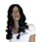 Long R C Wig with S F Black