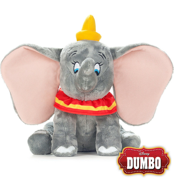 Grey Dumbo The Elephant Plush Toy