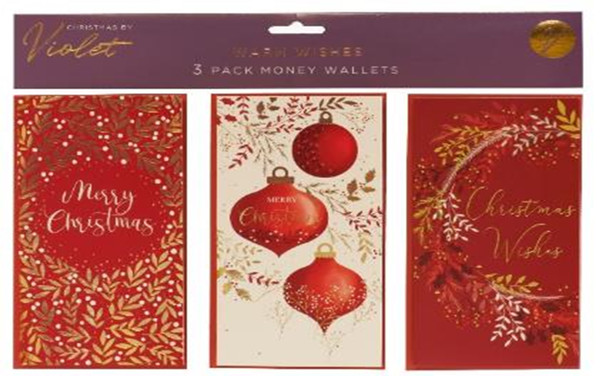 Warm Wishes Christmas Cards Pk10