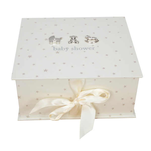 Bambino Baby Shower Keepsake Box 10x22x20cm