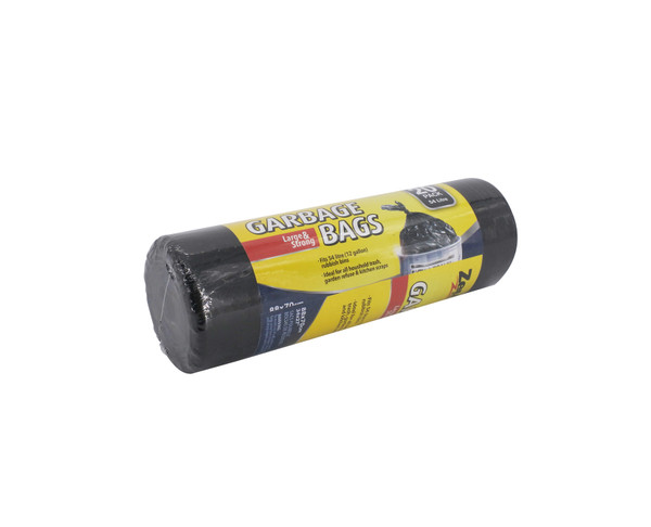 GARBAGE BAGS HVY DUTY 54L 20PK