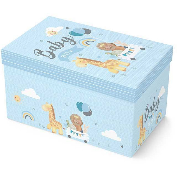 Baby Boy Trunk Flat Pack Box