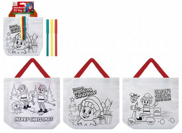 DIY Elf Bag with 4 Pens