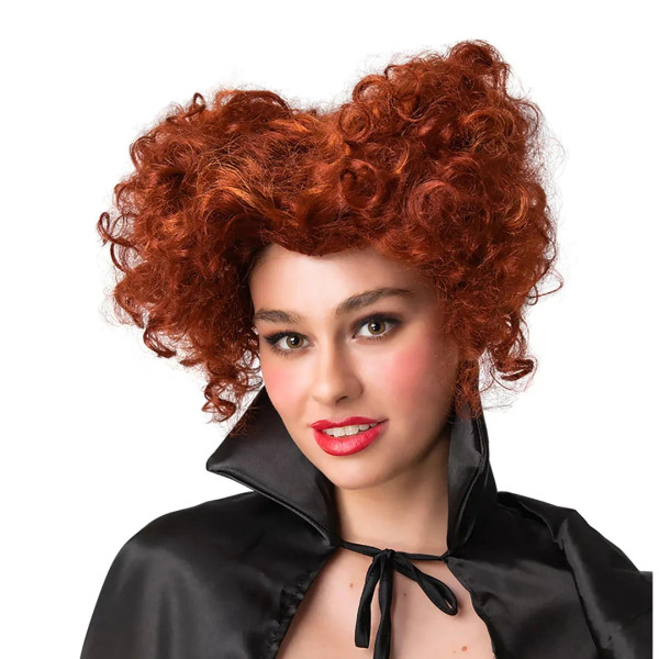Funny Witch Wig Red