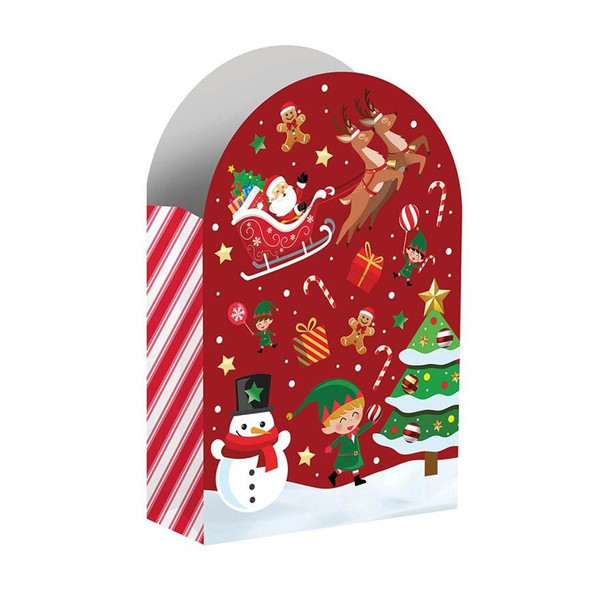 6 Candy Bags Candy Cane 16x11cm