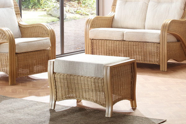 Opera Light Oak Footstool