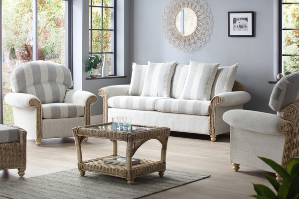 Samford 3 Seater Scatterback Sofa  With 2 Chairs Set