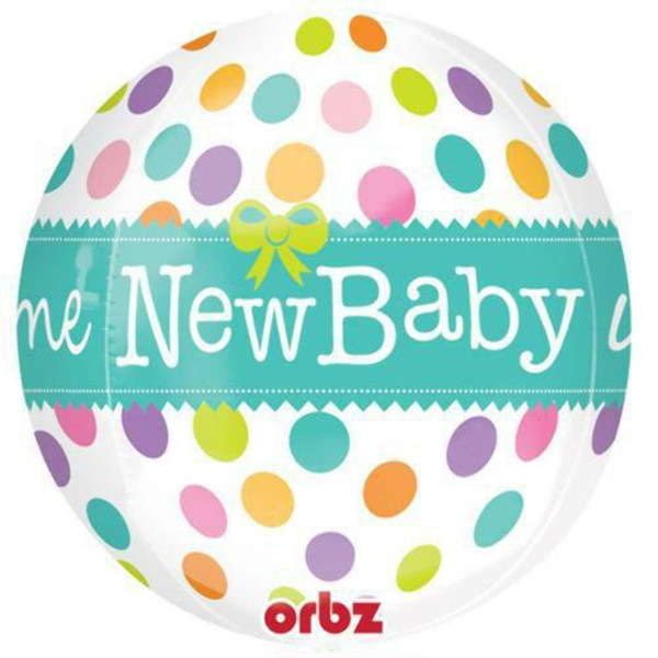 H200 Orbz Balloon New Baby