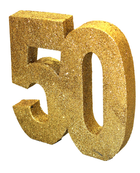 Table Number Age 50 Gold