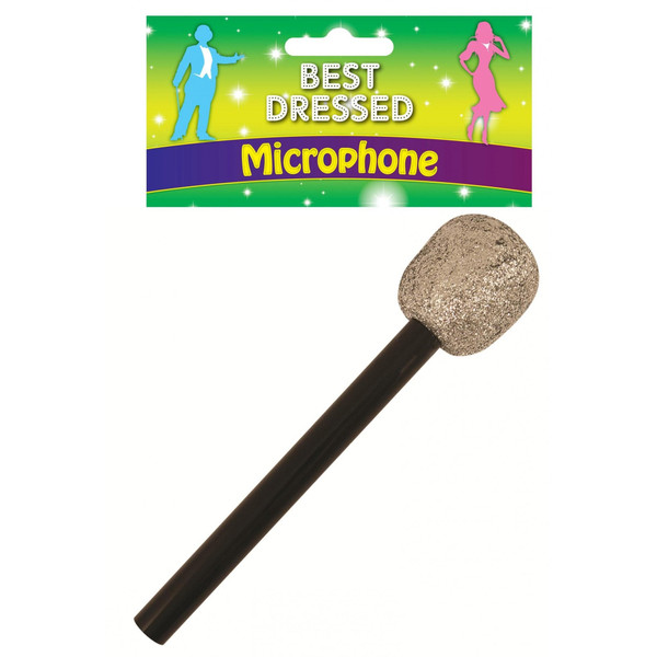 Microphone 26cm Silver