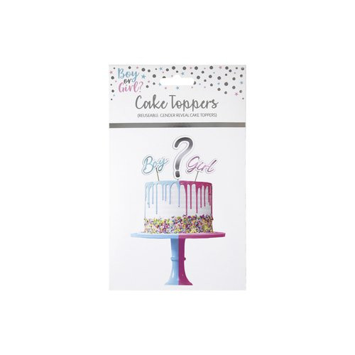 Boy or Girl Cake Toppers