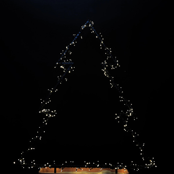 99x100cm Warm White Tree 300 LEDS