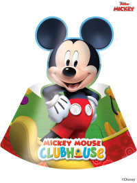 Playful Mickey Hats Pk6