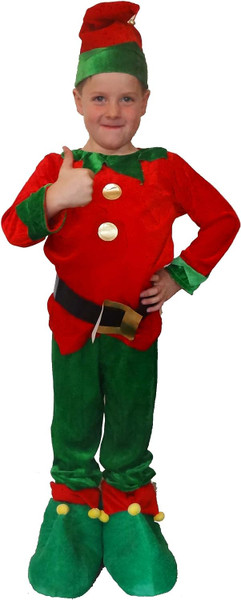 Deluxe Elf  Costume Age 4 to 6