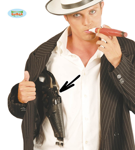 Gun With Holster 25cm