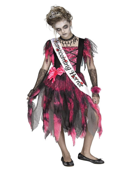 Zombie Prom Dress Child Small
