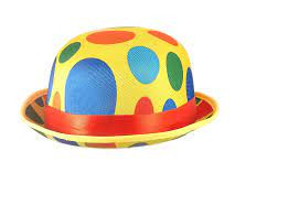 Clown Bowler Hat