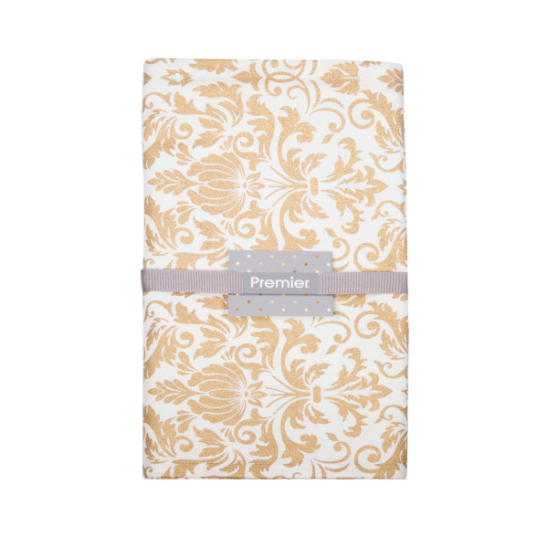 Champagne Gold Design Table Runner 200x30cm