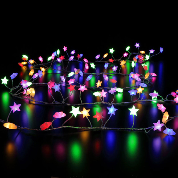 180 LED Frosted Micro Star Lights Pastel Multifunction