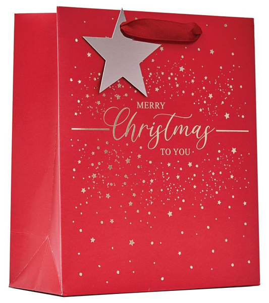Merry Christmas Gift Bag Medium