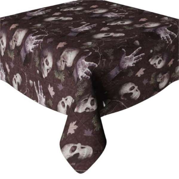 Halloween Cemetery Zombie Tablecover 137x274cm