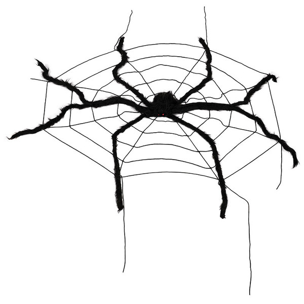Spider Web 2m with Giant Spider 1.5m