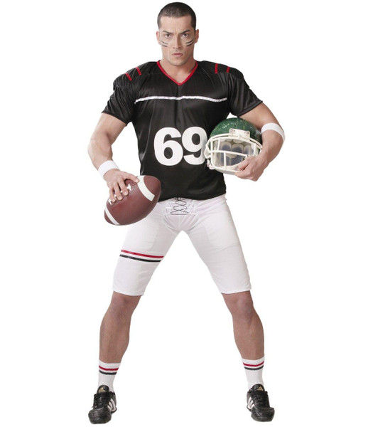 Quarterback American Footballer Adult Size XXL