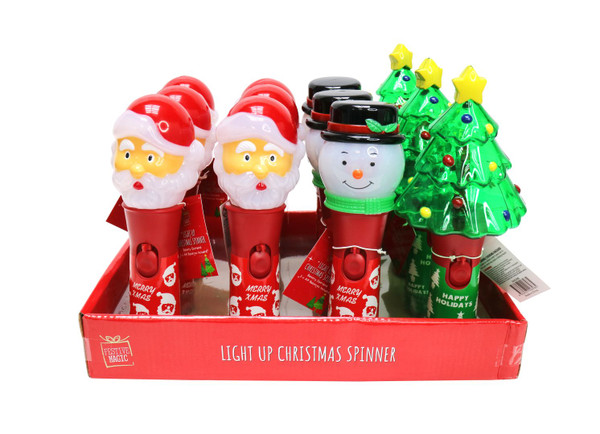 LIGHT UP SPINNING CHARACTERS 