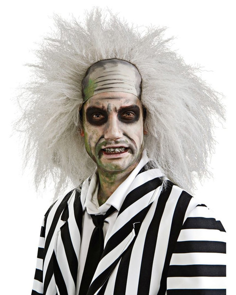 Crazy Ghost White Wig