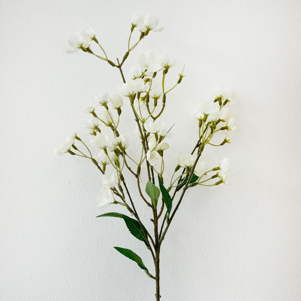 Artifical Cherry Blossom Bush White 72cm