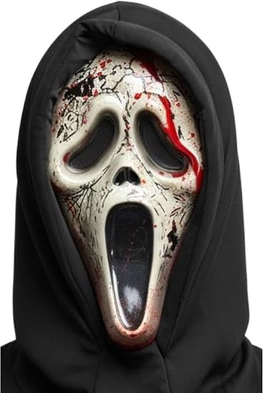 Ghost Face Aged Bleeding Mask