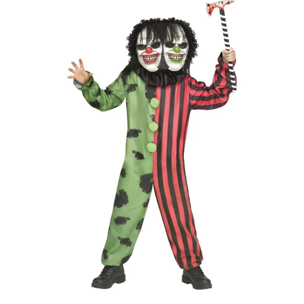 Two Headed Clown L Age 12 to 14