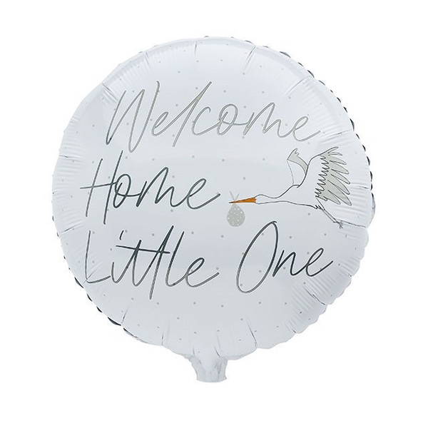H200 22in Foil Balloon Welcome Little One