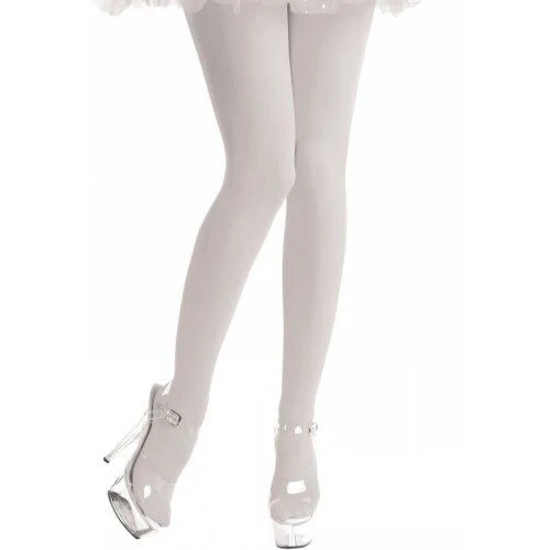 White Opaque Tights