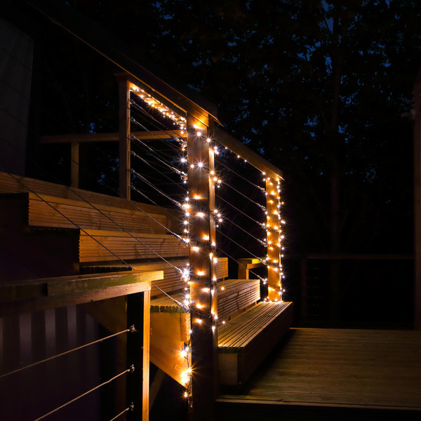 400 LED Duo Bulb String Light with Easy Timer