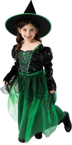 Green Wicked Witch Age 6 to 8