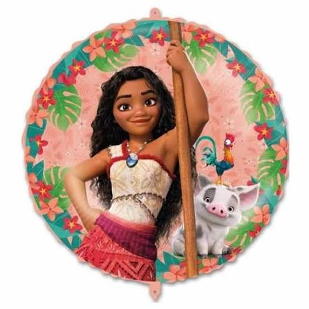 H100 18in Foil Balloon Moana Sailing Spirit