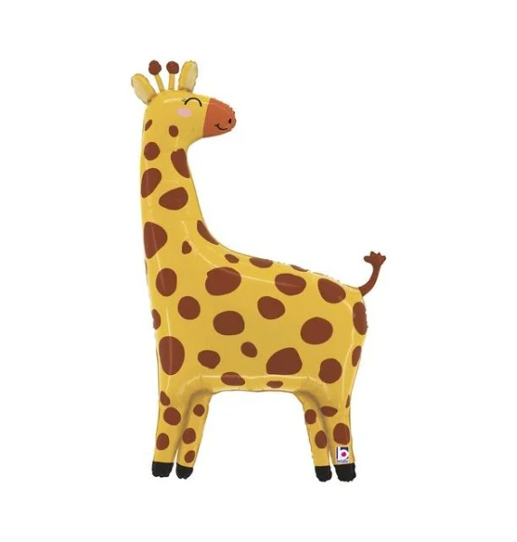 H300 Supershape Foil Balloon Jungle Giraffe 41in