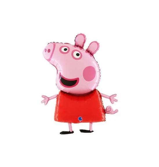 H200 Supershape Foil Balloon Peppa Pig 30in