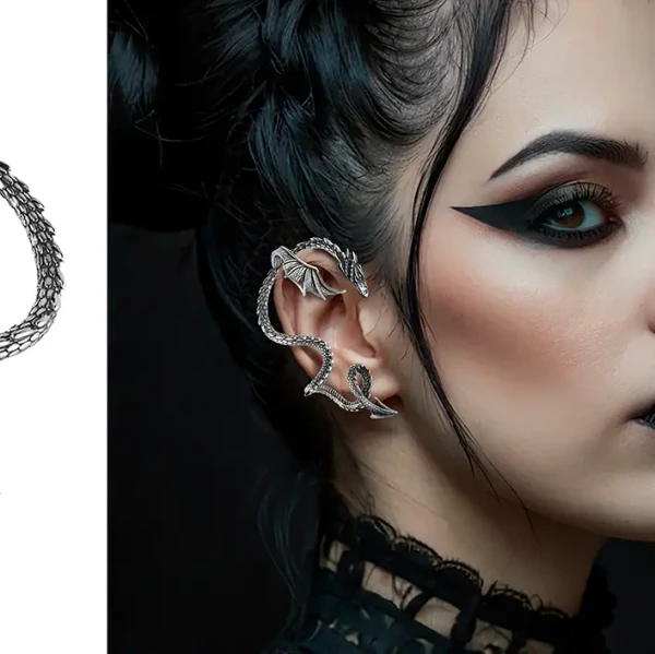 Metal Dragon Earcuff