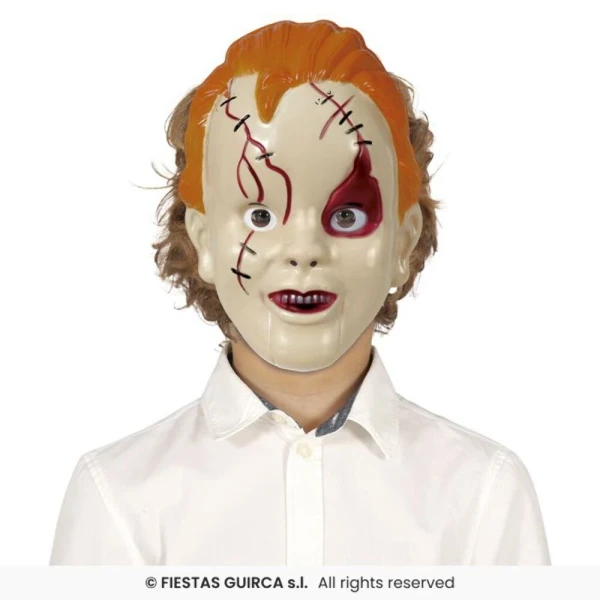 Childrens Devil Child Mask PVC