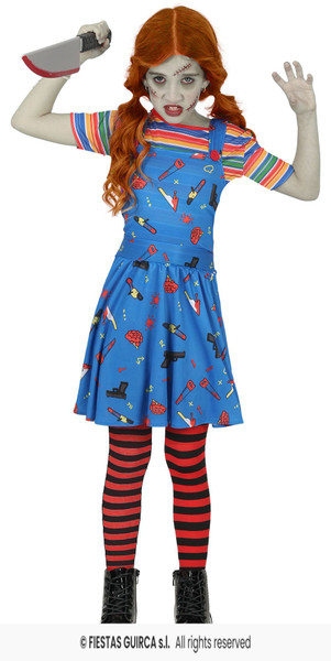 Killer Doll Girl Age 5 to 6 Years