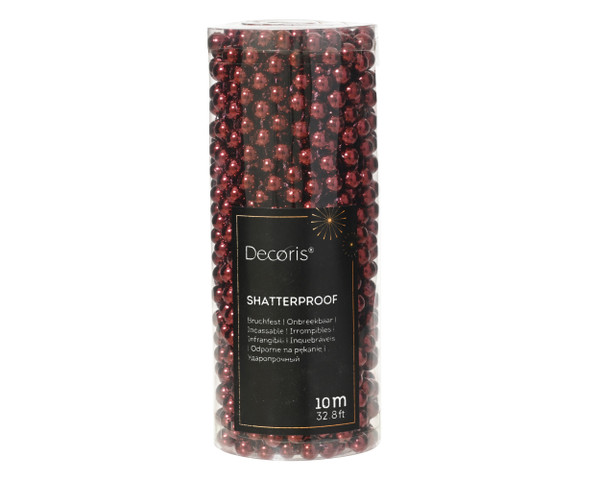 Bead Garland Dark Red 0.8cm x 10m