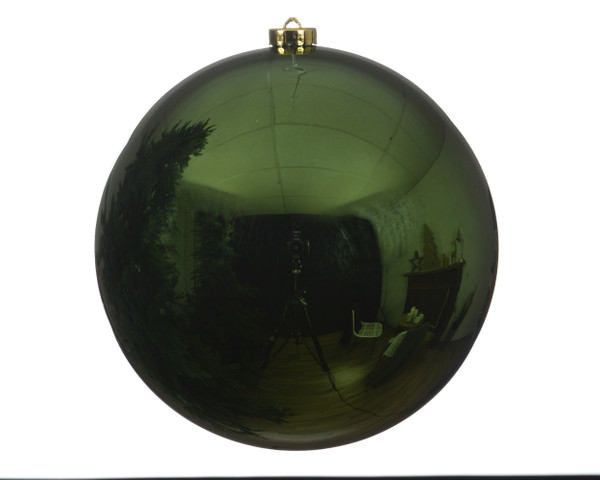 Baubles Shatterproof Pine Green 14cm