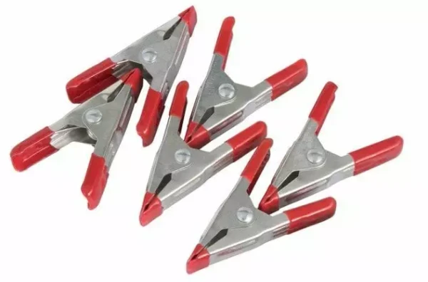 Spring Clamps 5cm Pk6