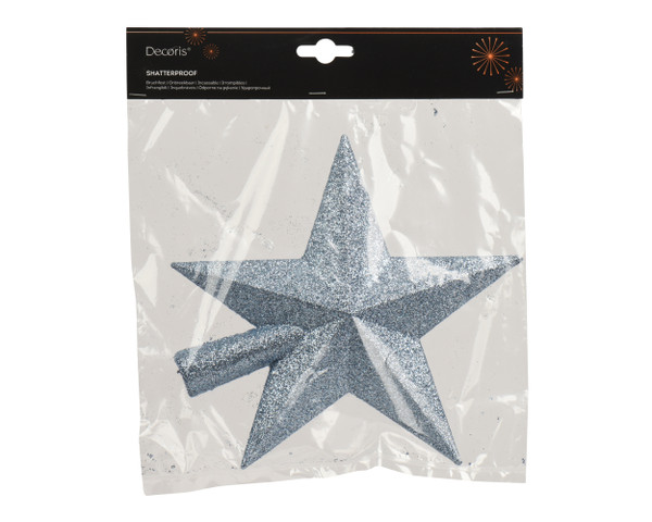 Glitter Treetopper Dawn Blue 19cm