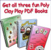 All 3 Poly Clay Play PDF Books by Trish Hodgens